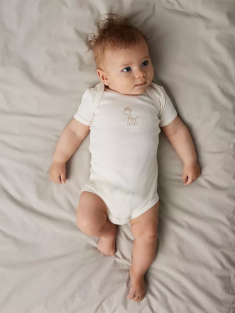 NAME IT | Body neonato NBNBODY confezione da 3 | Crema