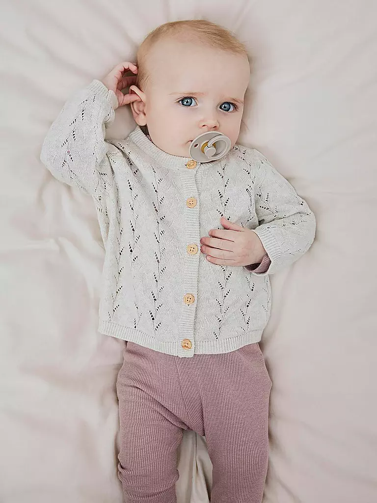 NAME IT | Cardigan in maglia per neonata NMFBANNI | Beige