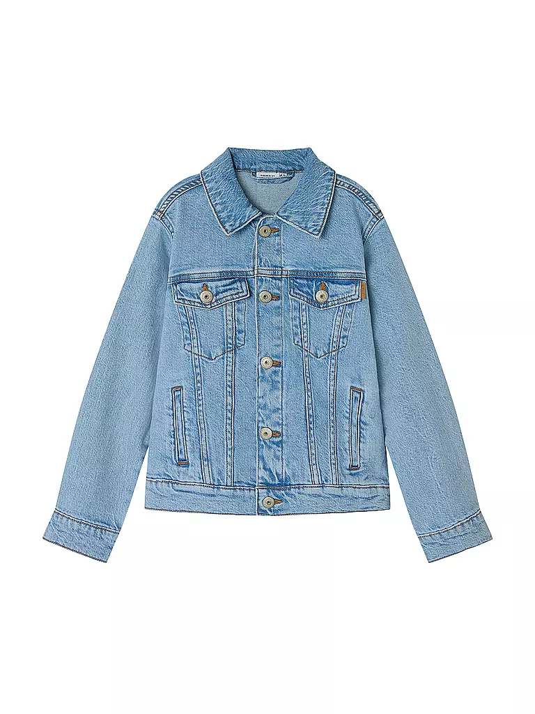 NAME IT | Giacca di jeans da ragazzo NKMJAGGER | Blu chiaro