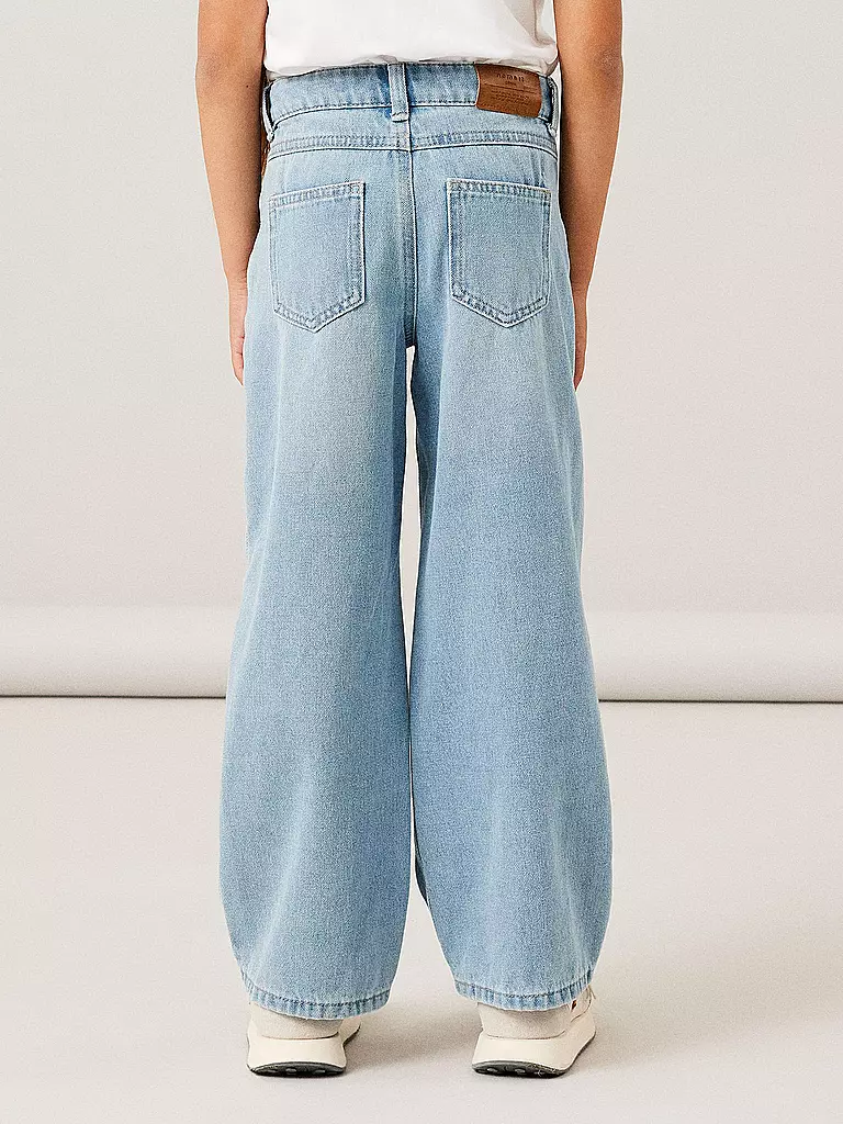 NAME IT | Jeans a vita alta e gamba larga da bambina NKFROSE | 