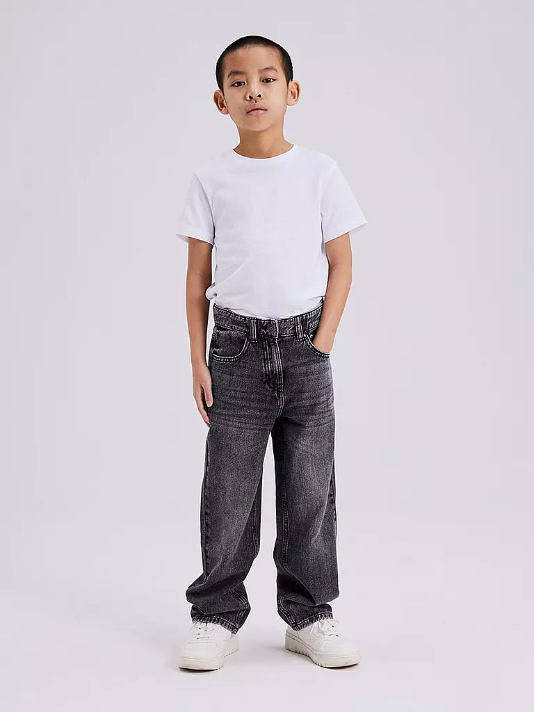 NAME IT | Jeans da ragazzo Straight Fit NKMRYAN | Grigio
