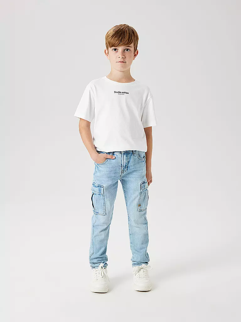 NAME IT | Jeans da ragazzo Tapered Fit NKMSILAS | Blu chiaro