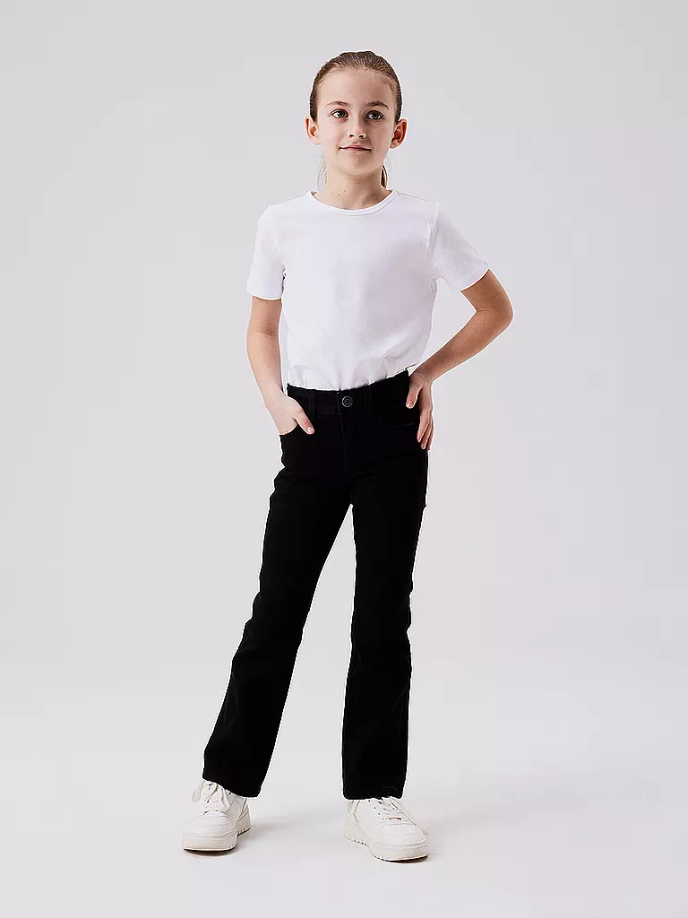 NAME IT | Jeans skinny bootcut da bambina NKFPOLLY | Nero