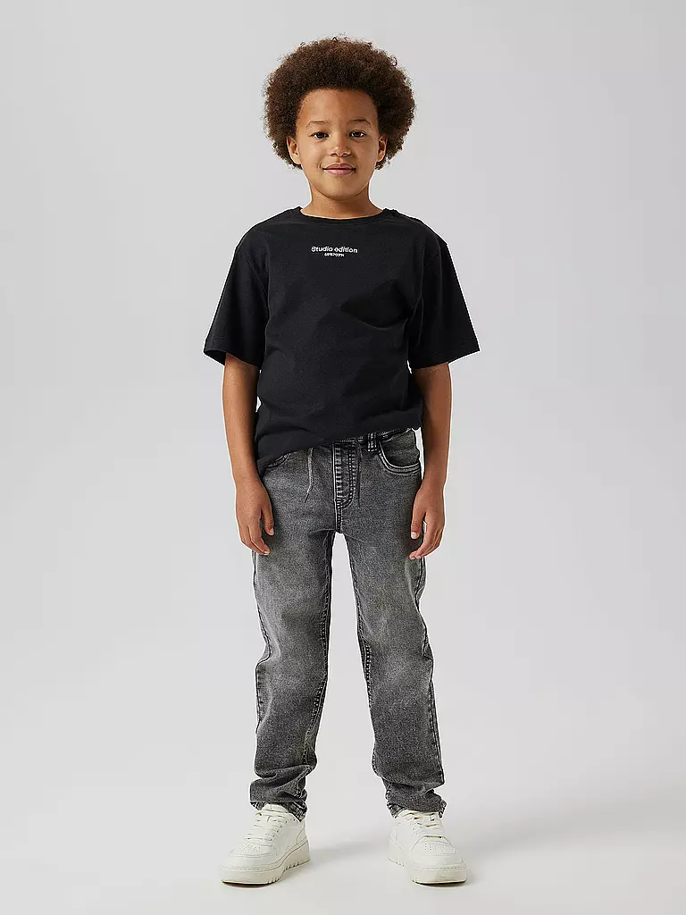 NAME IT | Jeans slim fit da ragazzo NKMROBIN DNMTHAYERS | Grigio