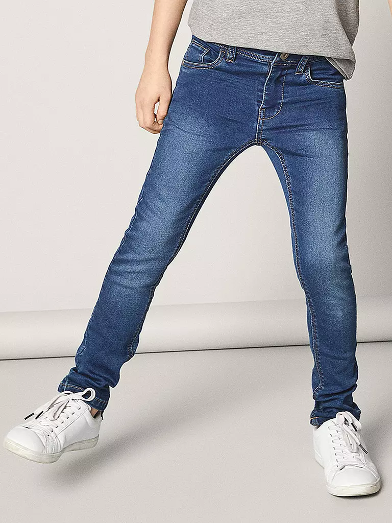 NAME IT | Jeans slim fit da ragazzo NKMTHEO | Blu
