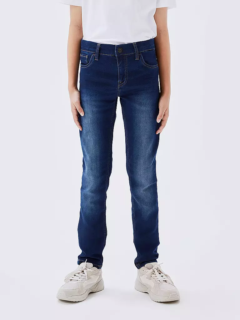NAME IT | Jeans slim fit NKMTHEO da ragazzo | Blu scuro