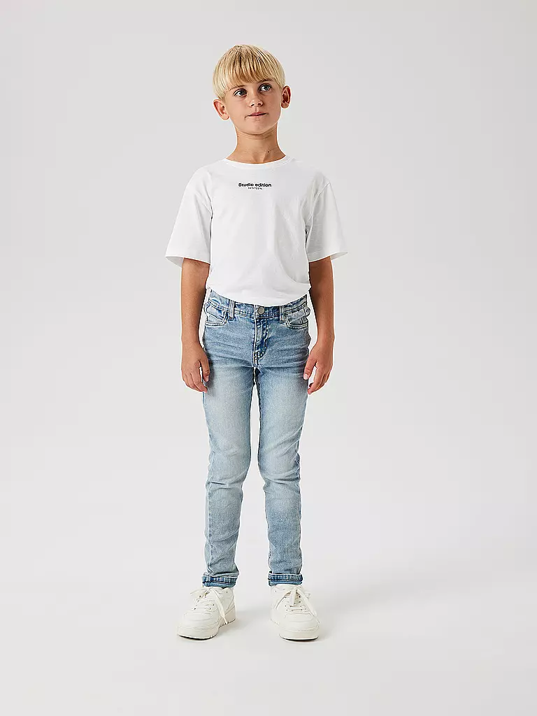NAME IT | Jeans X-Slim Fit NKMTHEO da ragazzo | Blu chiaro