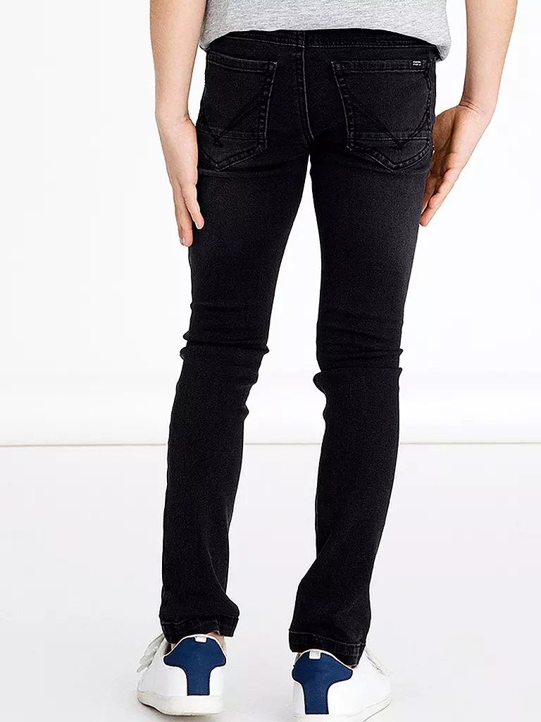 NAME IT | Jungen Jeans Skinny Fit NKMPETE  | Nero
