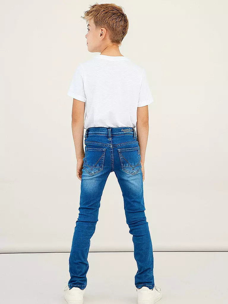 NAME IT | Jungen Jeans Slim Fit NKMTHEO  | Blu