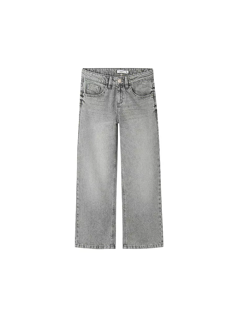 NAME IT | Mädchen Jeans NKFROSE | Grigio chiaro