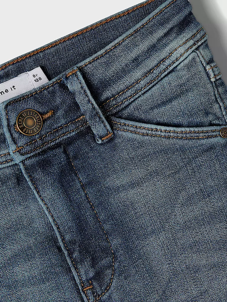 NAME IT | Mädchen Jeans Skinny Fit NKFPOLLY  | Blu