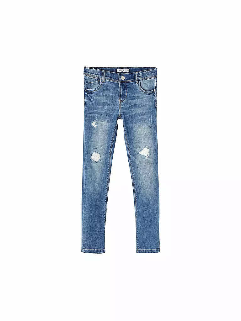 NAME IT | Mädchen Jeans Skinny Fit NKFPOLLY DNMTAHA | Blu
