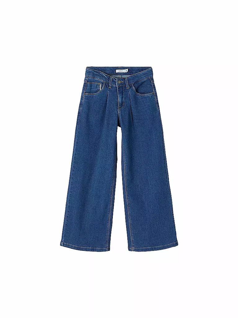 NAME IT | Mädchen Jeans Wide Leg NKFBELLA  | Blu