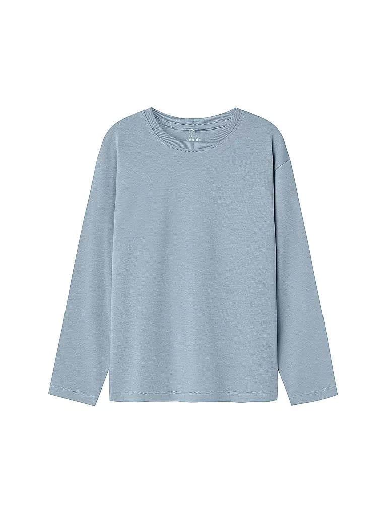 NAME IT | Maglietta a maniche lunghe da ragazzo NKMVOBBO | Blu chiaro