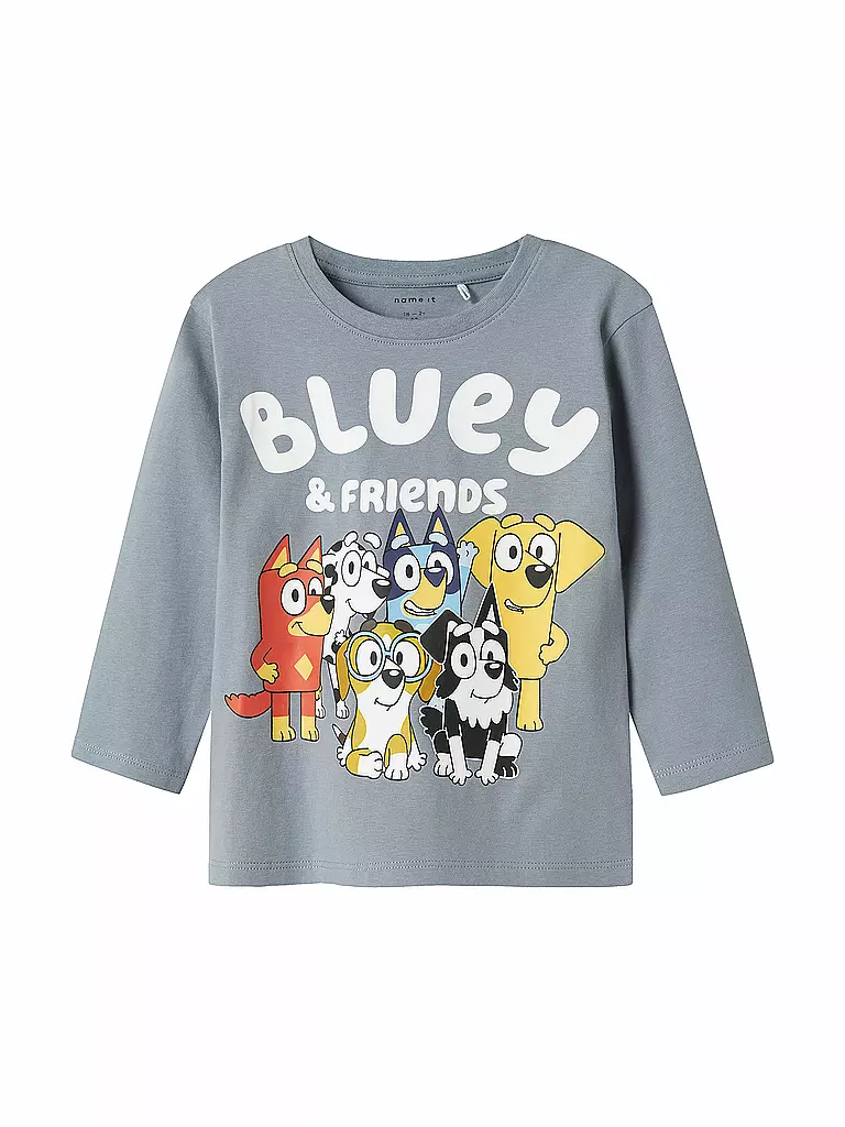 NAME IT | Maglietta a maniche lunghe da ragazzo NMMALEX | Blu chiaro