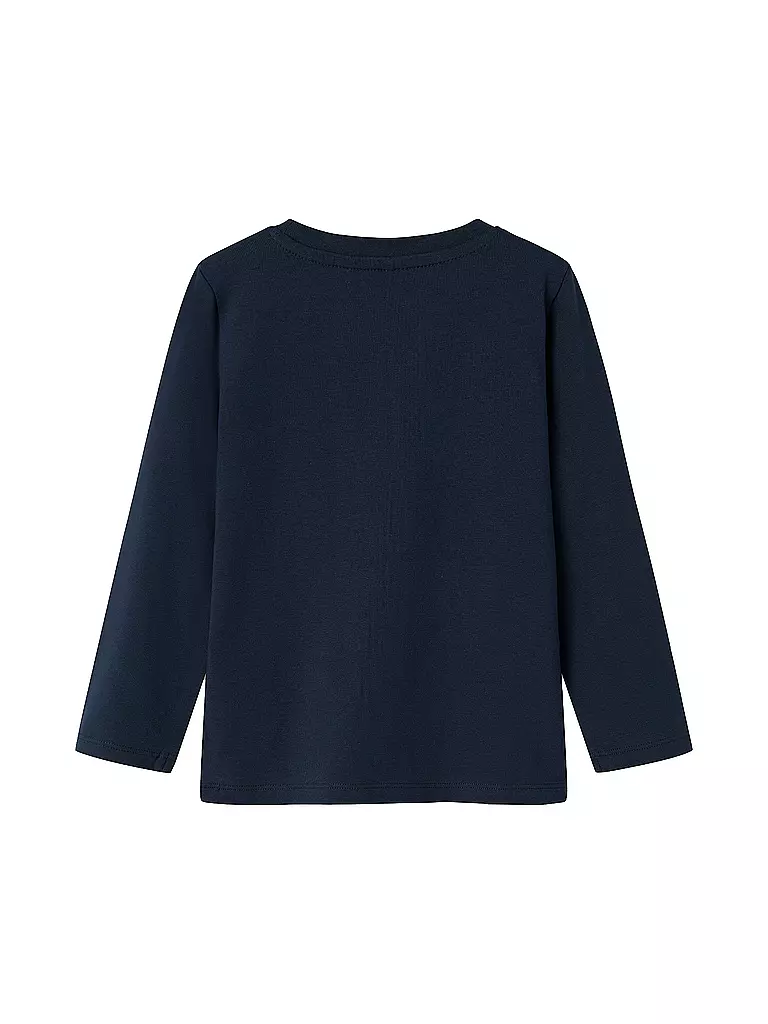 NAME IT | Maglietta a maniche lunghe da ragazzo NMMSTELLAN | Blu scuro