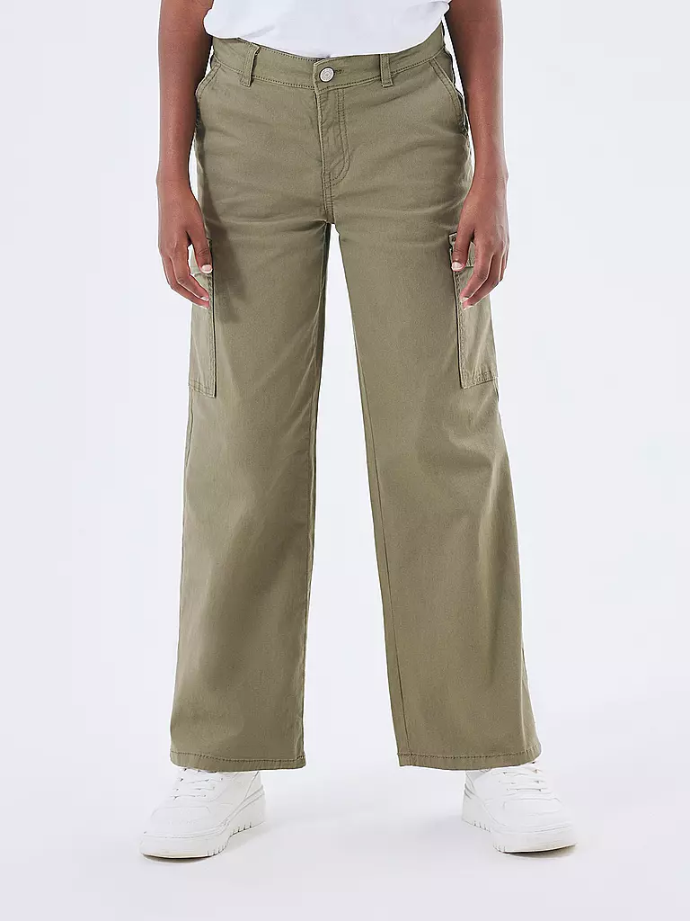 NAME IT | Pantaloni cargo da ragazza NKFROSE | Oliva