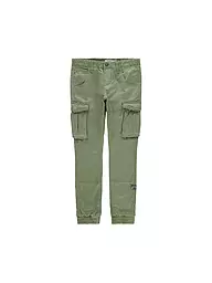 NAME IT | Pantaloni cargo in velluto a coste da ragazzo vestibilità regular NITBAMGO | Oliva