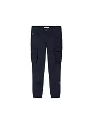 NAME IT | Pantaloni cargo in velluto a coste da ragazzo vestibilità regular NITBAMGO | Blu