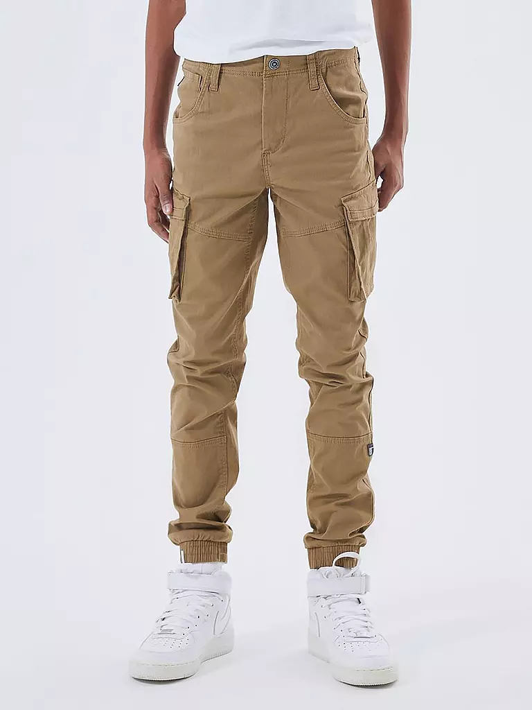 NAME IT | Pantaloni cargo in velluto a coste da ragazzo vestibilità regular NITBAMGO | 