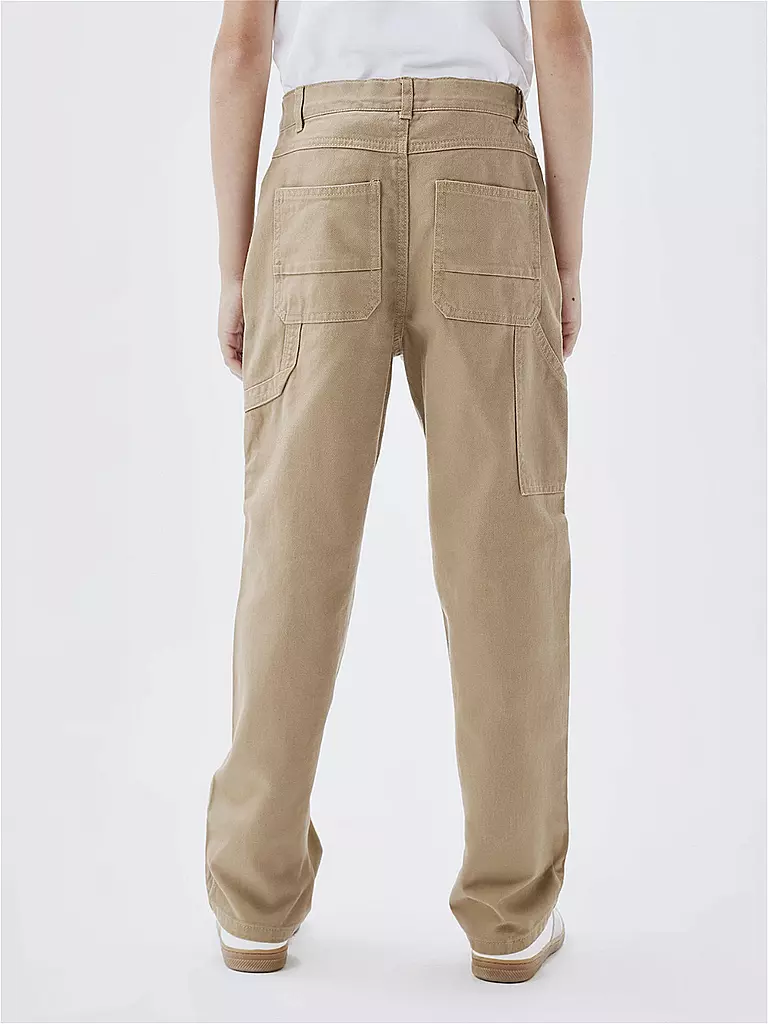 NAME IT | Pantaloni da ragazzo Straight Fit NKMRYAN | Cammello