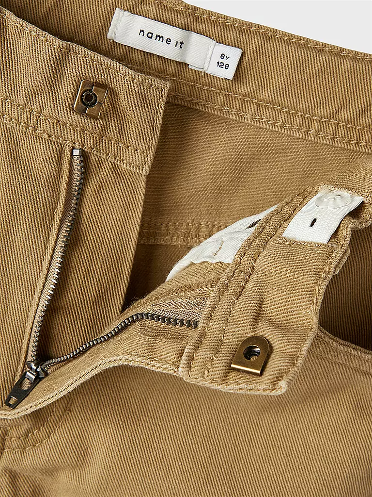 NAME IT | Pantaloni da ragazzo Straight Fit NKMRYAN | Cammello