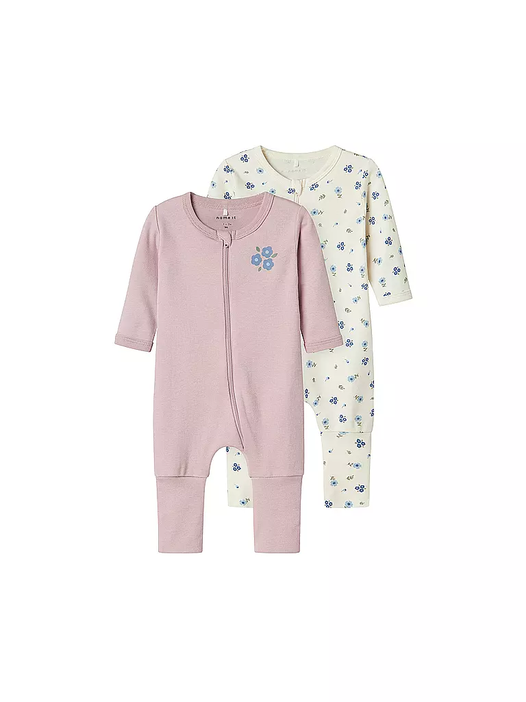 NAME IT | Pigiama da neonato NBFNIGHTSUIT confezione da 2 | Crema