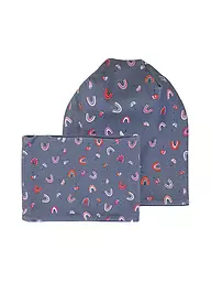 NAME IT | Set per bambini con cappello e sciarpa | Blu
