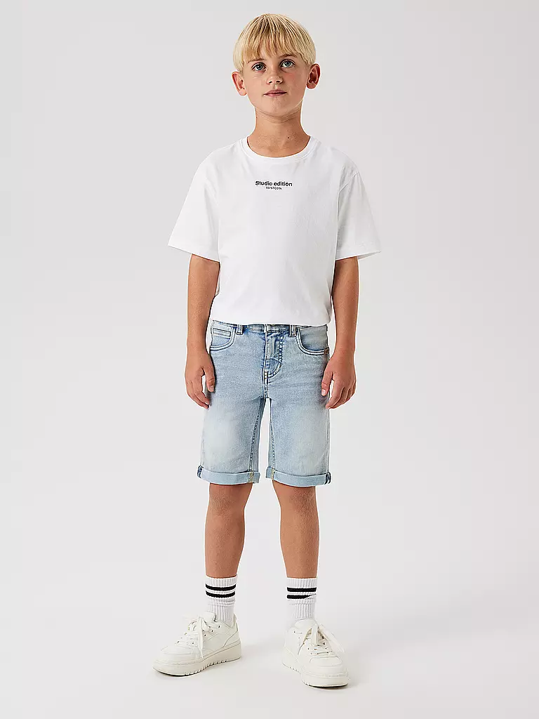 NAME IT | Shorts da ragazzo NKMTHEO DNMCLAS | Blu chiaro