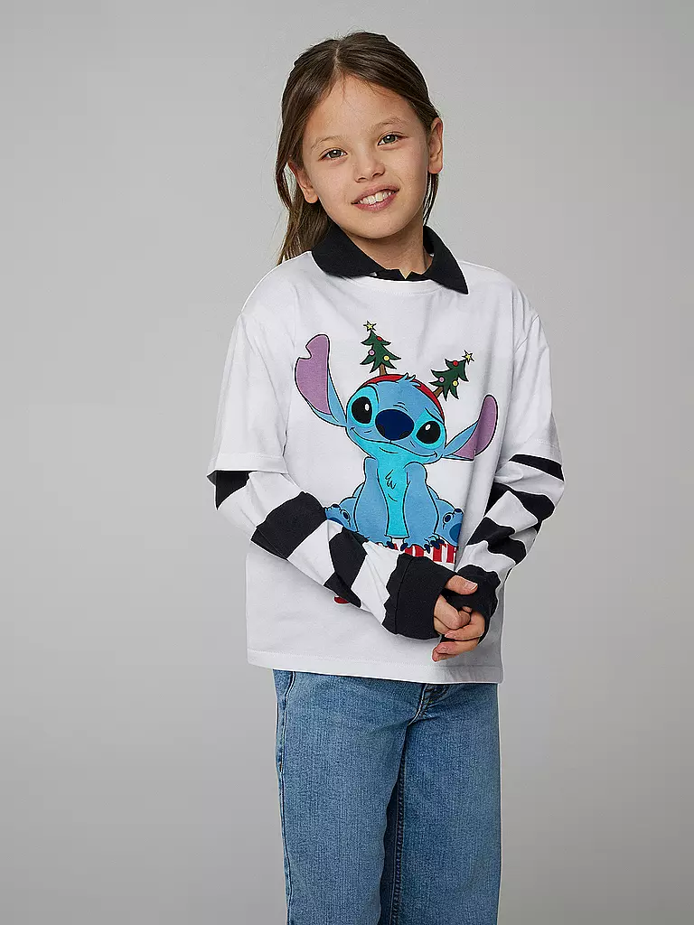 NAME IT | T-shirt da ragazza NKFAKKA STITCH | 