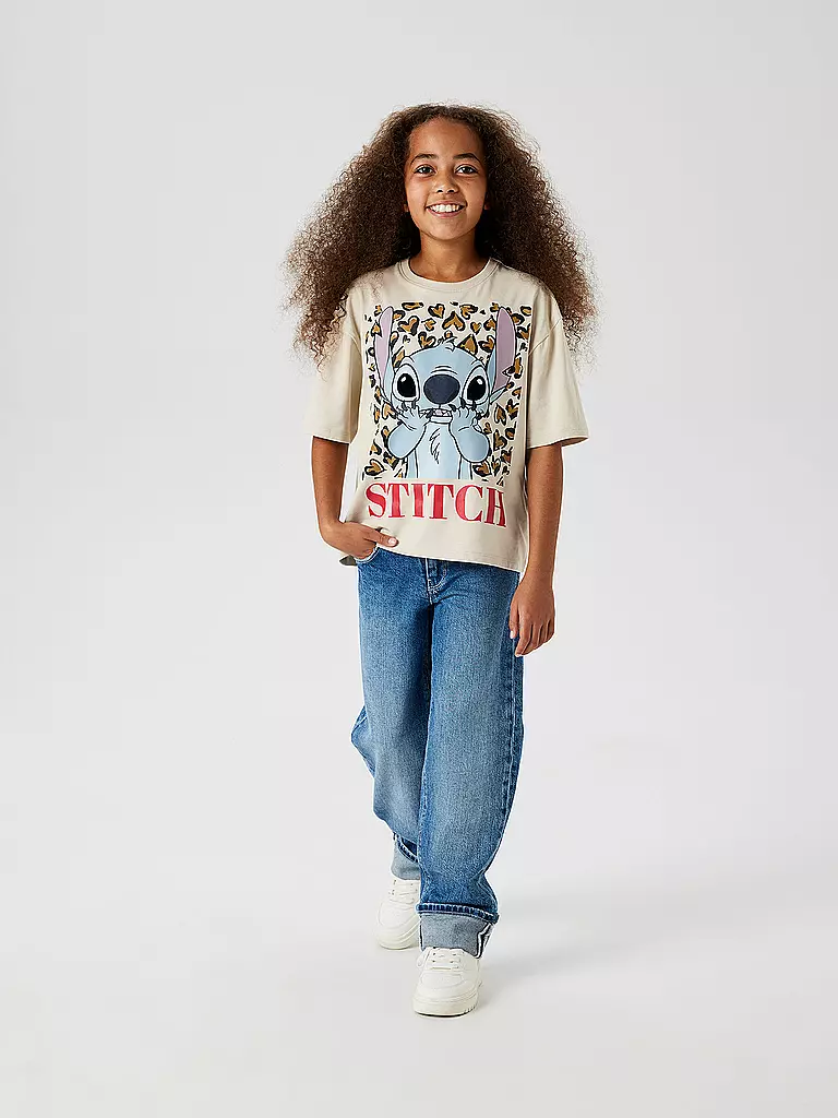NAME IT | T-shirt da ragazza NKFJIXI | Beige