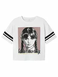 NAME IT | T-shirt da ragazza NKFJIXINA | Bianco