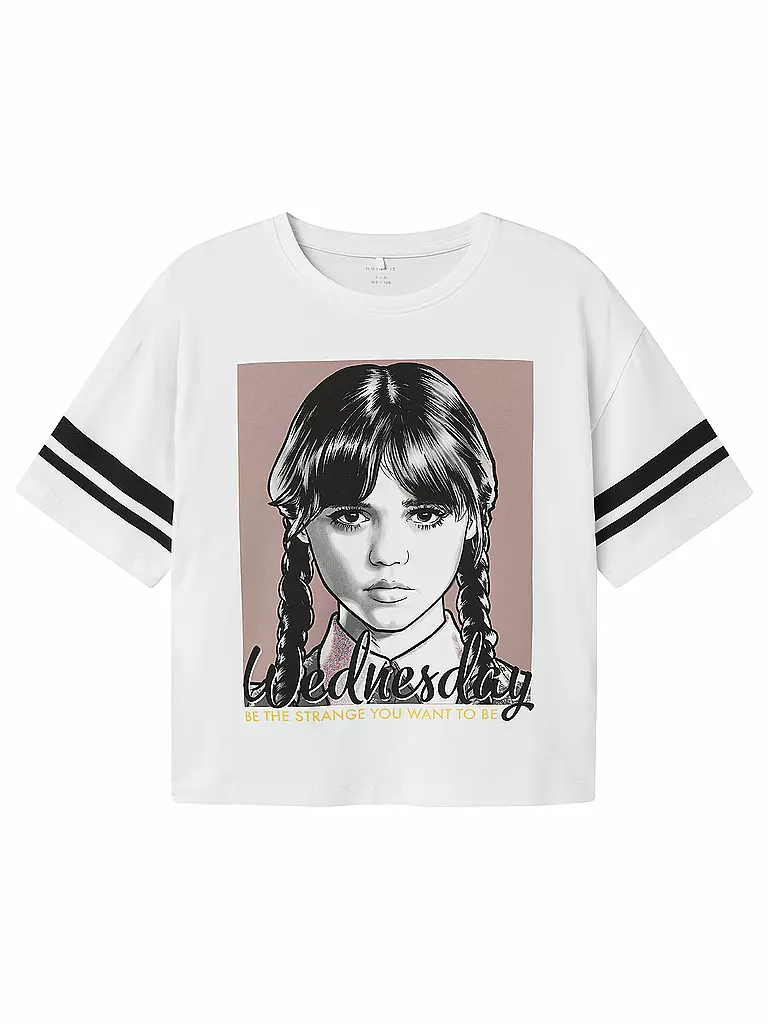 NAME IT | T-shirt da ragazza NKFJIXINA | Bianco