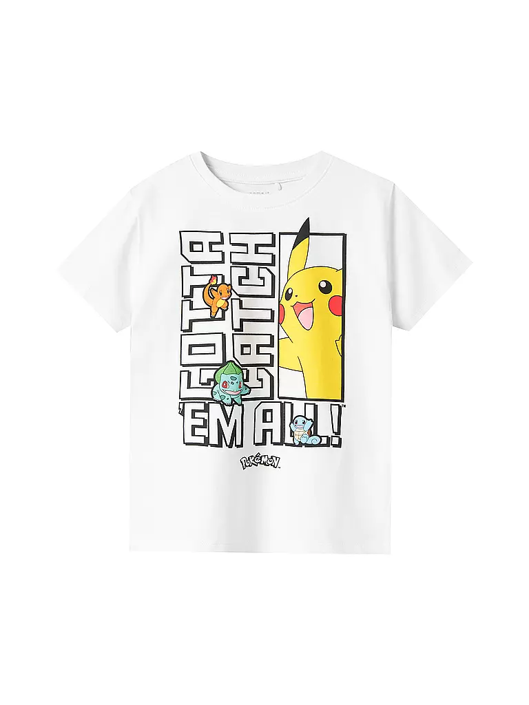 NAME IT | T-shirt da ragazzo NKMFLAME | Bianco