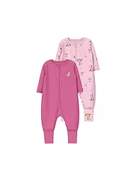 NAME IT | Tutina da notte per neonati, confezione da 2 NBFNIGHTSUIT | Fucsia
