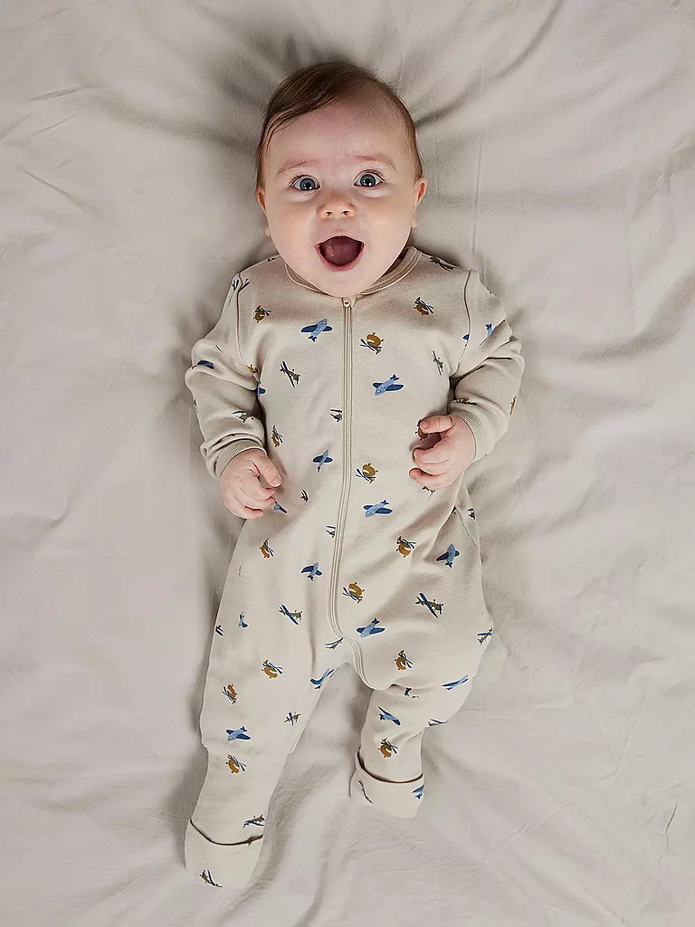 NAME IT | Tutina da notte per neonato, confezione da 2 NBMNIGHTSUIT | Beige