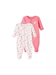 NAME IT | Tutina da notte per neonato, confezione da 2 | Fucsia
