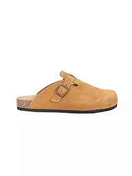 NATURAL WORLD | Pantolette HERA | Cammello