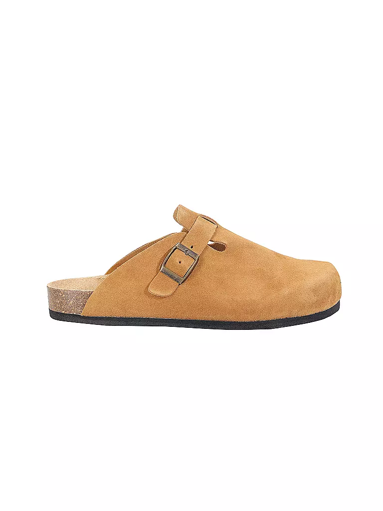 NATURAL WORLD | Pantolette HERA | Cammello