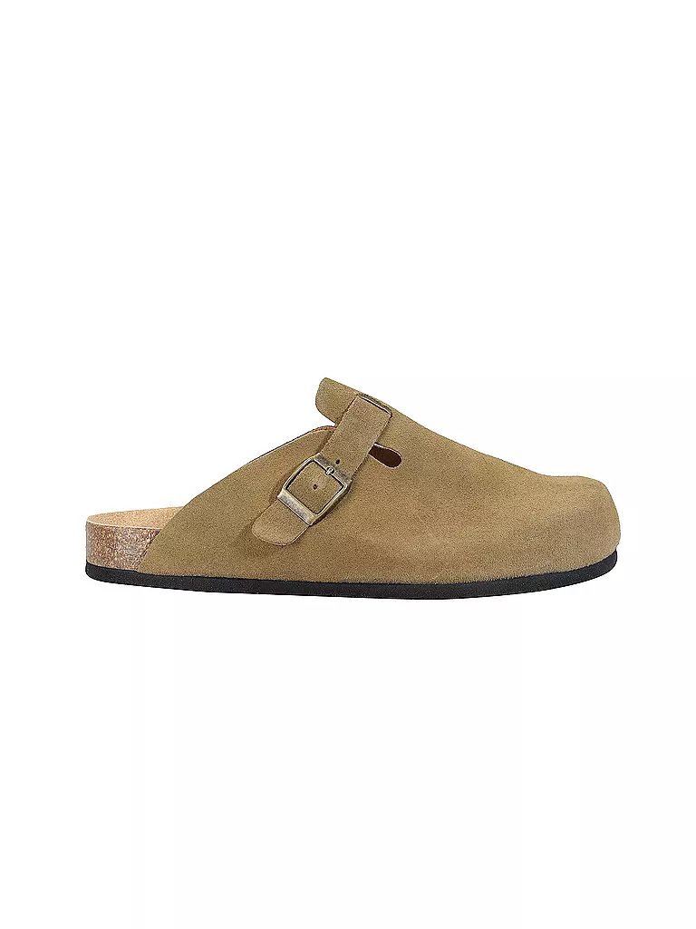 NATURAL WORLD | Pantolette HERA | Cammello