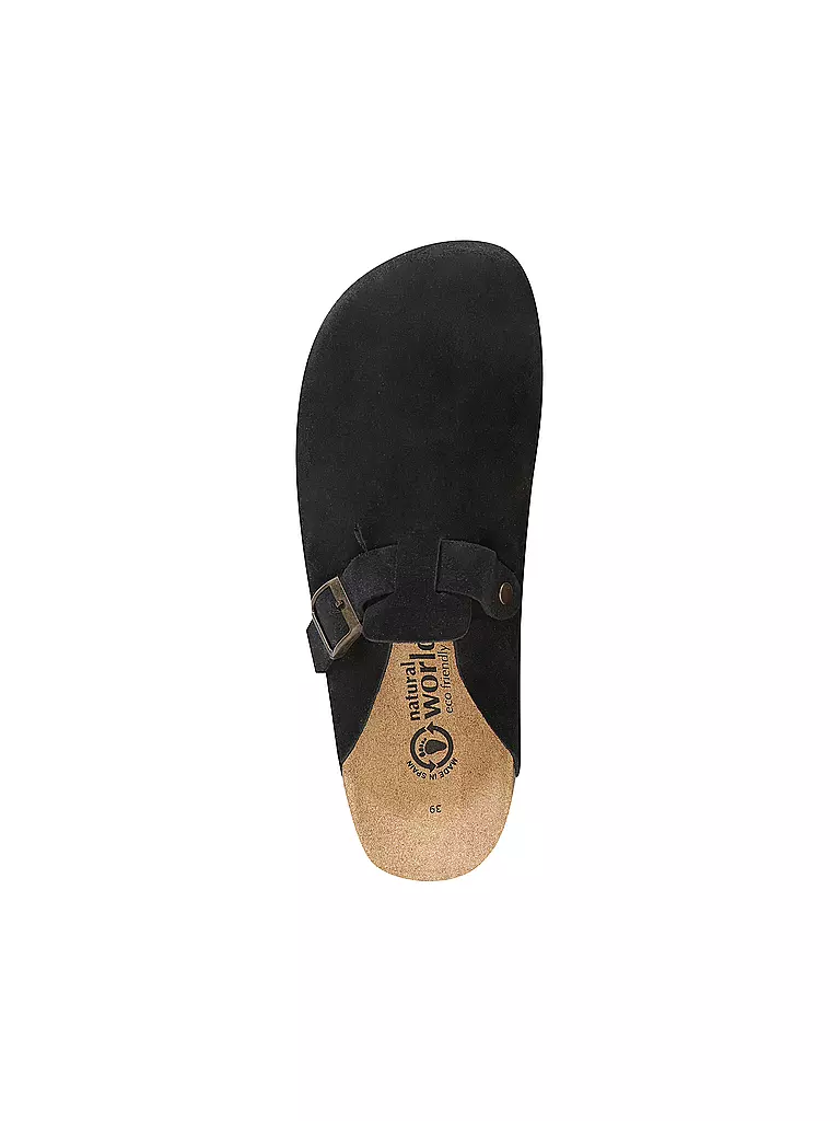 NATURAL WORLD | Pantolette HERA | Nero