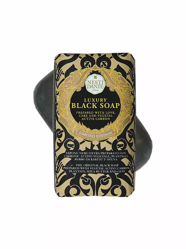 NESTI DANTE | Sapone - Luxury Black-Soap 250g | Nero