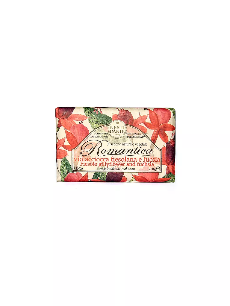 NESTI DANTE | Sapone - Romantica Soap Levkoje & Fuchsia 250g | Rosso