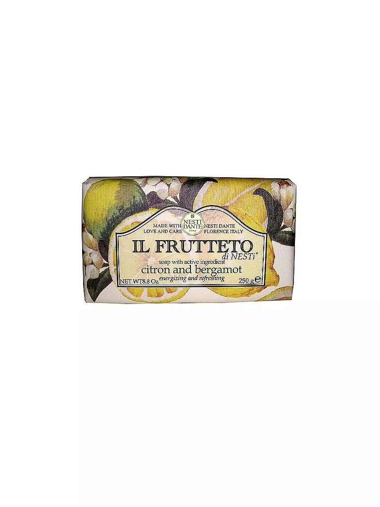 NESTI DANTE | Seife - Il Frutteto Soap Citron & Bergamot 250g | Giallo