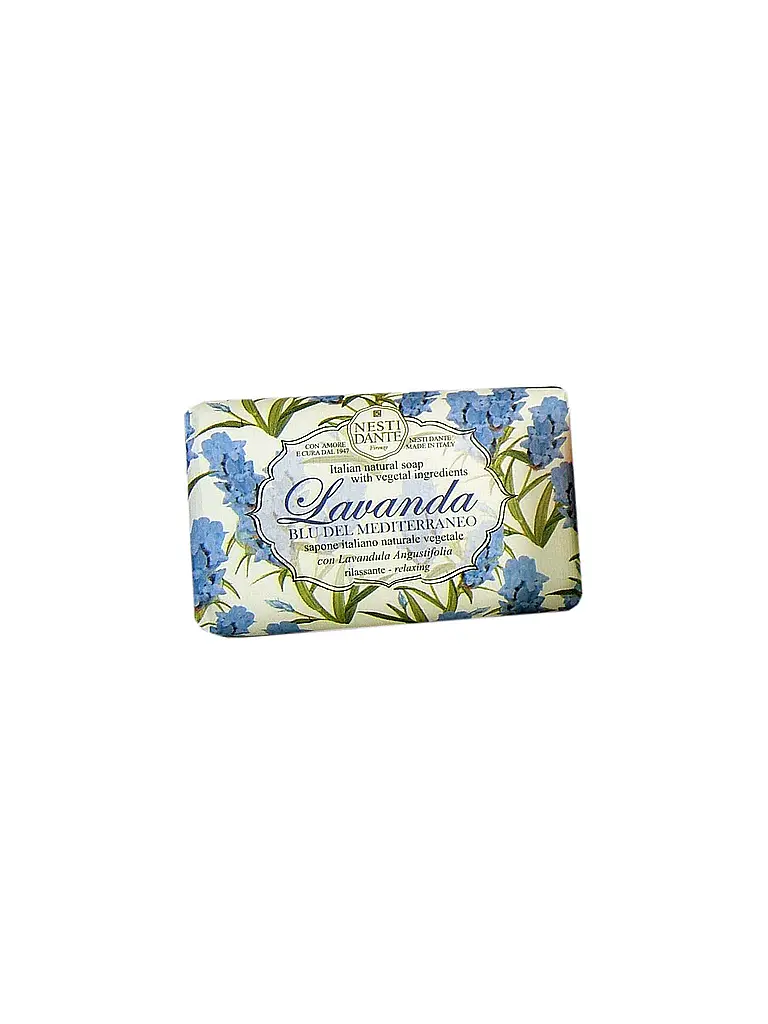 NESTI DANTE | Seife - Lavender Blu del Mediterraneo 150g | Blu chiaro