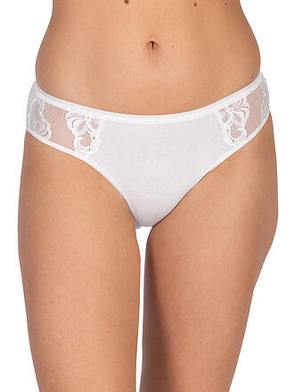NINA VON C | Slip con pizzo bianco