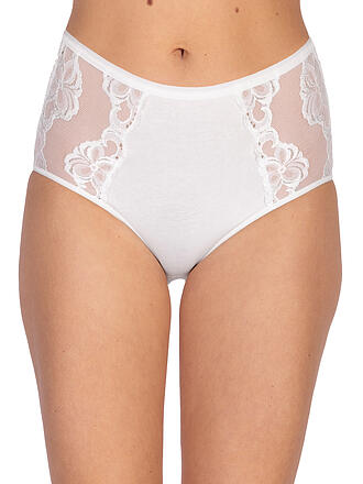 NINA VON C | Slip a vita alta con pizzo bianco