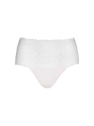 NINA VON C | Slip a vita alta MILLEFLEURS voile de rose