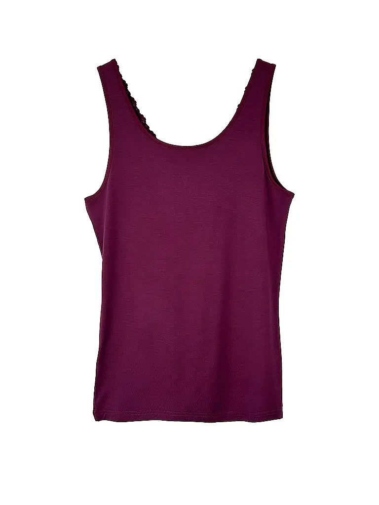 NINA VON C | Canottiera tinto rosso | 