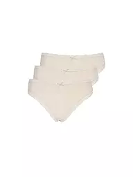 NINA VON C | Jazzpants confezione da 3 tinto rosso | Beige
